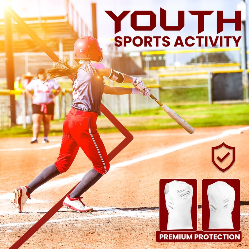 Chest Protector (White, Medium)