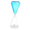 Ciieeo 10 Transparent Glass Timer Desktop Sandglass for Home Decor