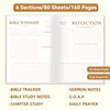 XKDOUS Bible Study Journal Church Notes Journal, Study Supplies Bible