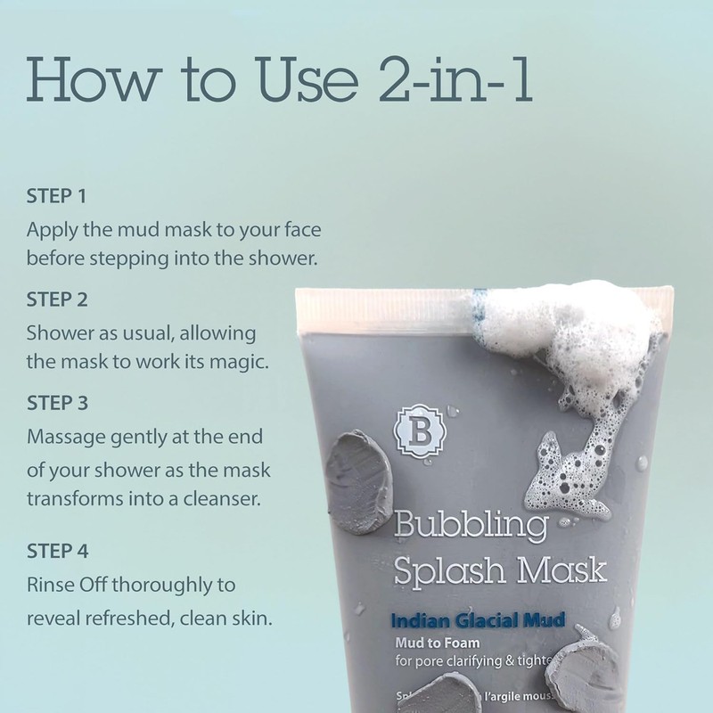 Blithe [Blithe]Bubbling Splash Mask Indian Glacial Mud 120ml