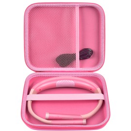 Case Compatible with Glocusent/ for Vekkia/ for LITOM/ for LEDGLE/ for TAKKUI/ for TSINGREE LED Neck Reading Light Book Light for Reading in Bed. Storage Carrying Holder for USB Cable (Box Only) -Pink