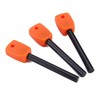 FOSTAR 3 PCS Tactical Ferro (Ferrocerium) Rods, Bushcraft Flint Fire