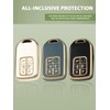 TECART Key Case Fit for Honda Odyssey Freed Soft TPU
