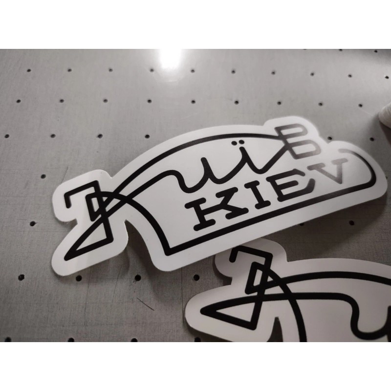 Kiev Camera - Decal Stickers, (2 PACK) Vinyl 4" Wide