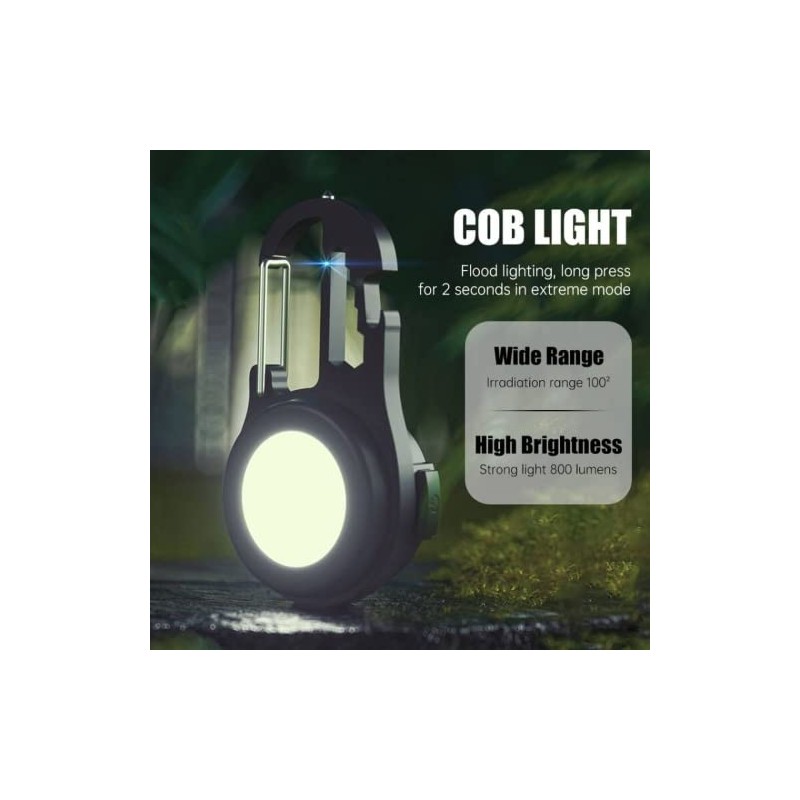 Linternas de bolsillo de alta luminosidad, 500 mAh, 800 lúmenes,