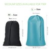 OTraki Laundry Bag Travel Dirty Laundry Hamper with Drawstring Closure,