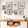 SZKYSJGS Solid Wood Picture Frames, 4x6 WalnutWooden Photo Frames