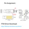 USB to RS485 Serial Adapter Converter FTDI Chipset) for Win