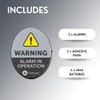 Defender Ultra Slim Vibration Alarm 2 Pack - Window Alert