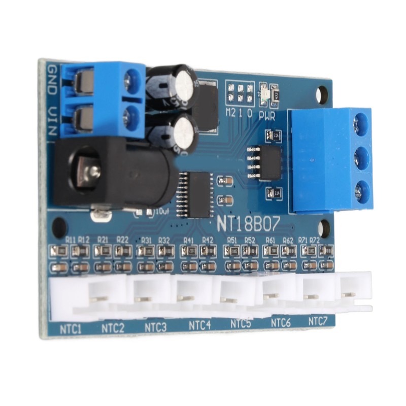 7 Channel RS485 NTC Temperature Measurement MODBUS RTU Paperless Recorder