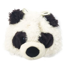 NICI 3090654 Figure Face Pouch Panda Drawstring Panda Black and White Animal