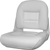 Tempresss Navistyle Low Back Boat Seat (White/White Perf)