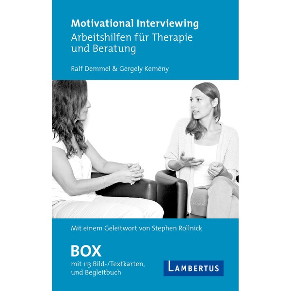 Motivational Interviewing Box mit Fragekarten: Arbeitshilfen für Therapie und Beratung