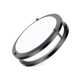 Local Warehouse 13Inch 36W 5CCT Waterproof Led Light Dimmable Led Ceiling Lamp Surface-Mounted Modern Ceiling Lights for RoomLamp Power(W): 13inch 36W, Number of Lights: 5CCT, Support Dimmer: Yes, Color: Black