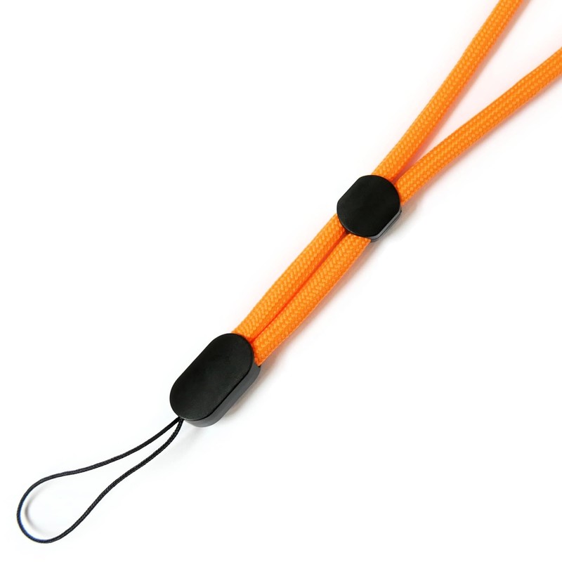 trage.band Long Adjustable Neck Strap Pack of 4 Orange