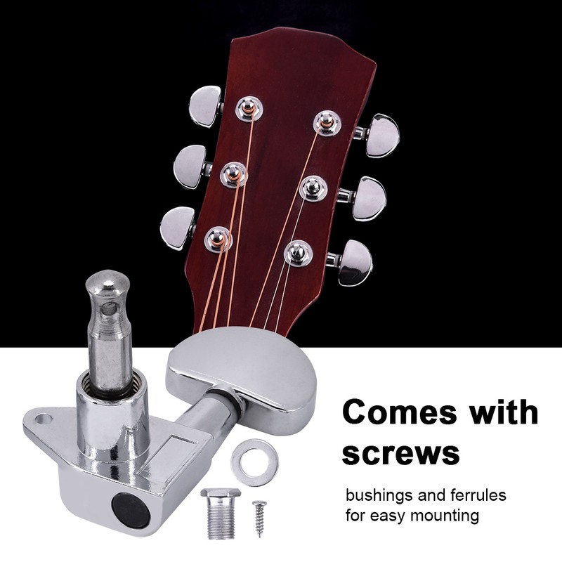 3L3R Guitar Tuning Pegs Locking Tuners Zinc Alloy Machine Heads