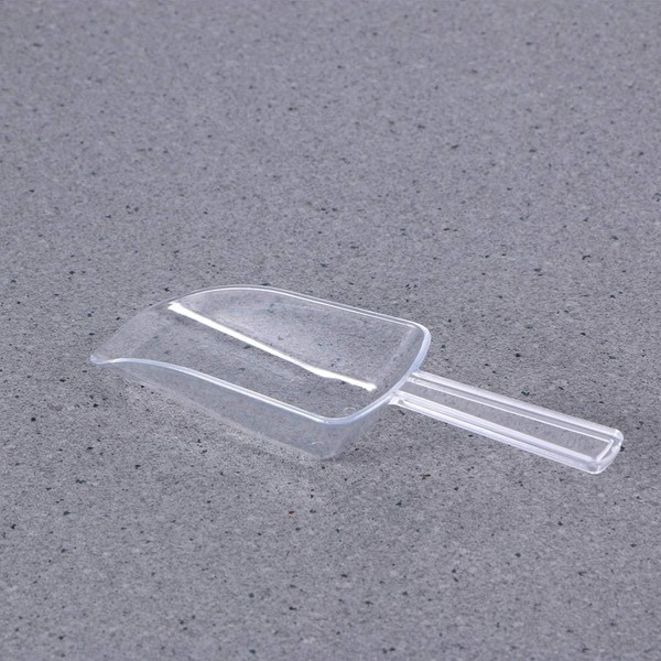 Clear Plastic Multi-Purpose Scoops for Weddings-Candy Buffets, Ice Cream, Coffee,