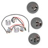 Vaguelly 2sets Potentiometer Knobs for Electric Guitar of Guitar Parts