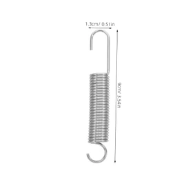Kisangel 10pcs Dual Hook Spring Replacement for Pruning Shears Stainless Steel Garden Pruner Springs Effortless Maintenance for High Branch Pruning Tools
