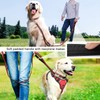 WINSEE Pet Harness Collar and Leash Set, All-in-one Reflective Dog