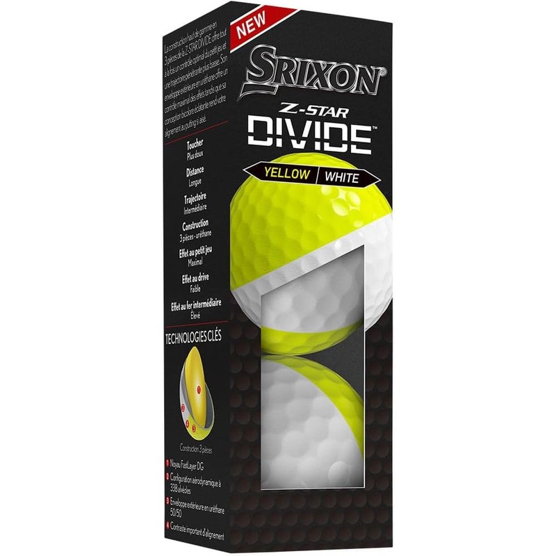 Srixon Z-Star 8 Divide Golf Balls