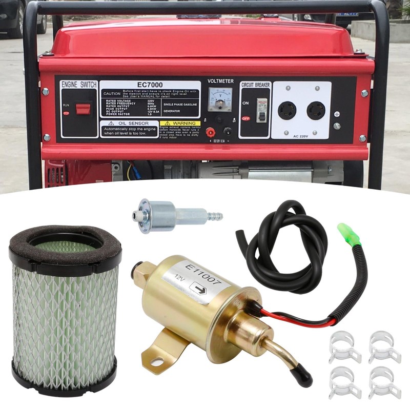 149-2311 Fuel Pump+149-2457 Fuel Filter+1403280 Air Filter+fuel line kit, Replacement