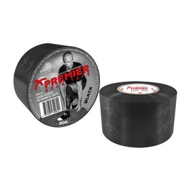 Premier Sock Tape Shinguard Shin Pad Retainer Sock Tape 38mm - Black