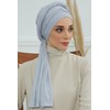 Aisha's Design Instant Hijab Scarves for Women, 95% Cotton Pretied