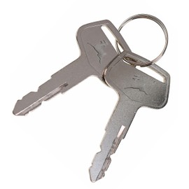 MACHSWON 2PCS Ignition Keys CH12206 Fit for J-o-h-n D-e-e-r-e Tractors 430 650 670 750 770 790 850 870 950 970 990 1050 1070 1250 1450 1650 3005 4005