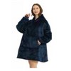 Premium Hoodie Blanket Reversible - One Size Fits All, Dinosaur