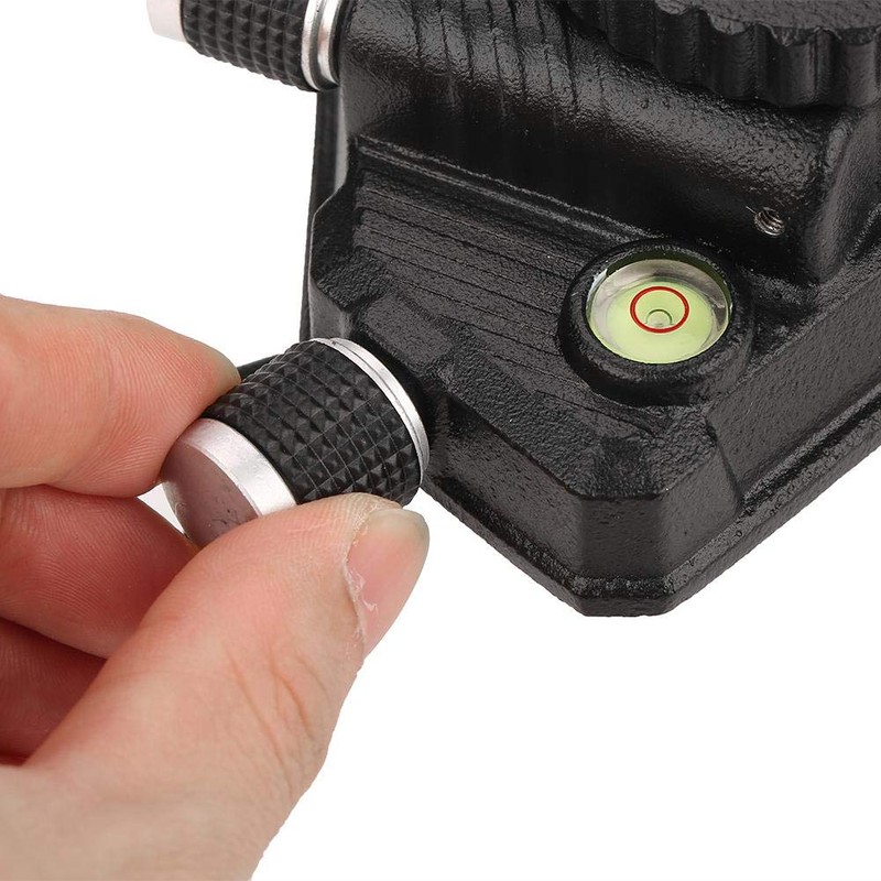 Laser Tripod, 360 Degree Standard Tripod Mount Made of Aluminium