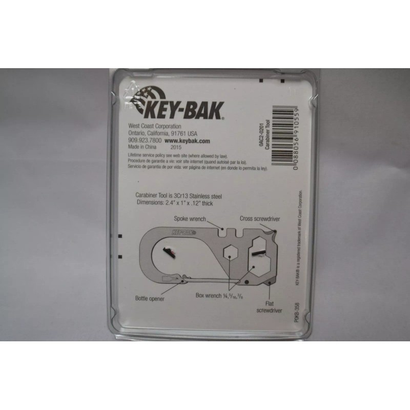 KEY-BAK Carabiner Tool