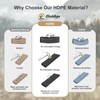 No-installation HDPE Washer Dryer Countertop, Washer and Dryer Topper Covers