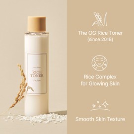 I'M From I'M FROM Rice Toner 30ml, Travel-friendly, Trial Size, 77.78% Rice Extract from Korea, Natural Niacinamide for smooth, sensitive, combination skin