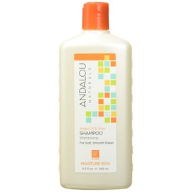 Andalou Naturals Argan Oil & Shea Moisture Rich Shampoo,Orange, 11.5 Ounce