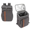 Thermal Insulated Food Delivery Backpack Oxford Cloth and PEVA 18L