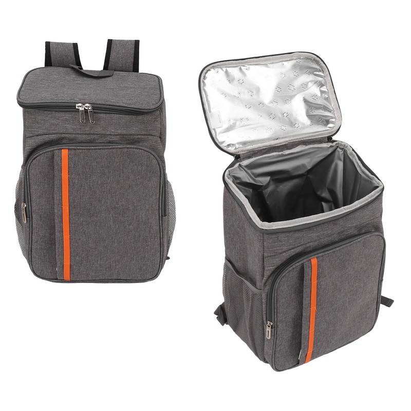 Thermal Insulated Food Delivery Backpack Oxford Cloth and PEVA 18L