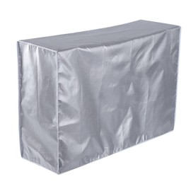 Air Conditioner Cover for Outside, Outdoor AC Unit Covers Waterproof Resistant Anti Dust Home Square AC Cover Defender for Outside AC Units All Seasons Use (92x35x69cm)
