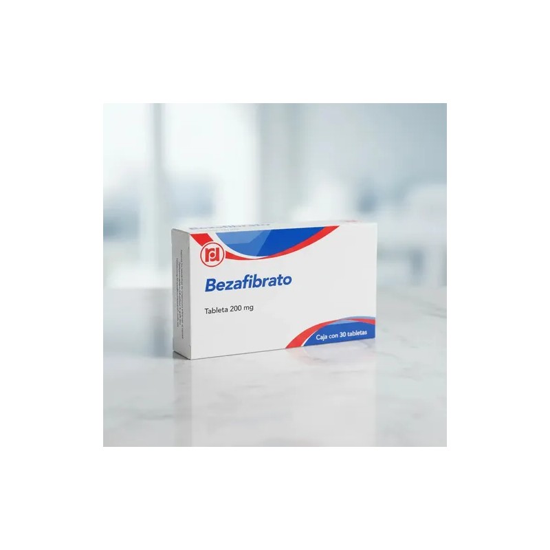 Bezafibrato 200 Mg Caja Con 30 Tabletas Randall