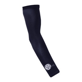 SParms Premium Sun Protection Arm Sleeves (Navy, Medium)