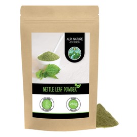 Nettle Powder (250g, 8.8 oz), Stinging Nettle, 100% Natural, Gently Dried and Ground, Natural, No additives, Vegan, Nettle Leaves