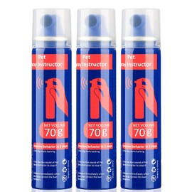 ANSJDH ANSJDH Dog Corrector Spray 70ml 3 Pack Pet Trainer Spray, Corrector Spray for Dog to Stops Barking, Jumping Up, Food Stealing, Dog Fights, Avoidance, Unwanted Dog Behaviour
