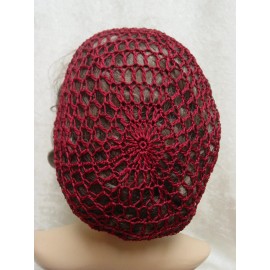 Unbranded Civil War 1940's Renaissance faire  snood 2 CHOOSE COLOR    WINE   GEEEN - Burgundy