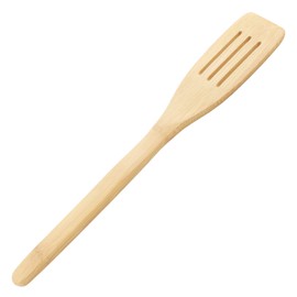 Bamboo Serving/Cooking Utensils - B12 - Slotted Spatula - 5 Pieces