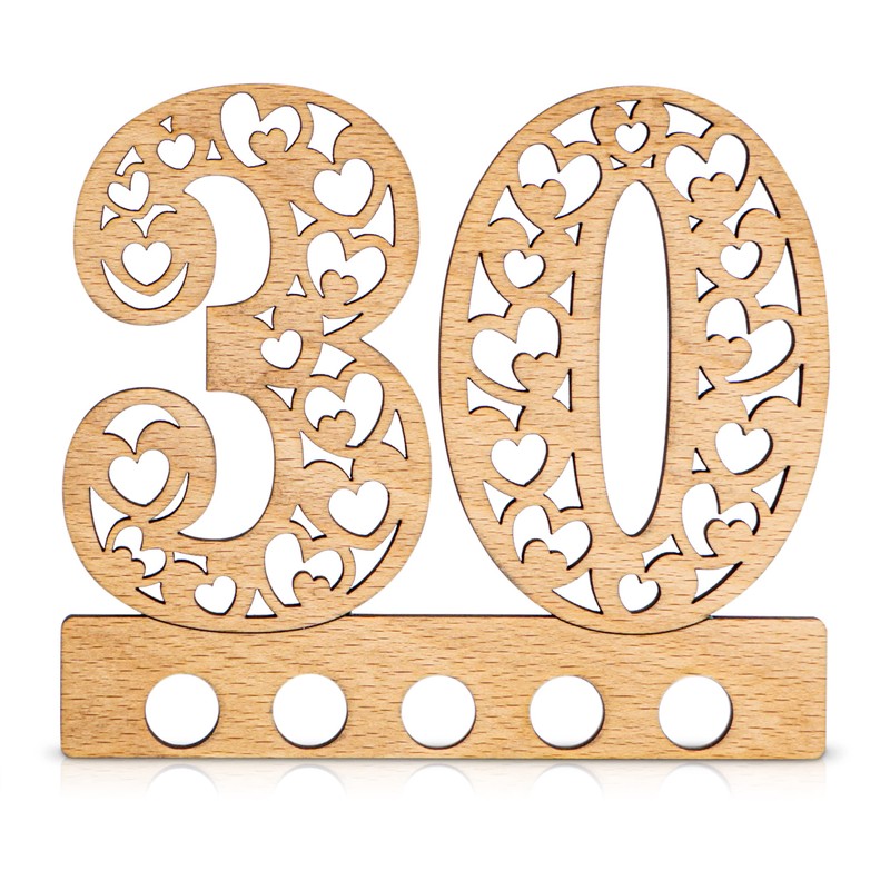 DARO Design - 30th Birthday Money Gift Wooden 30th Anniversary