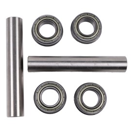 SUKATC 00278500 05400726 Wheel Bearings with Tough Steel Seals and 100% 304 Stainless Steel Axle Compatible with Gravely ZT42XL ZT48XL ZT54XL ZT1840XL ZT1842XL ZT2042XL ZT2448XL ZT2548XL, 42" 52"