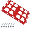 Mounting Plate Compatible with Milwaukee Packout, 100 Lbs, Metal with