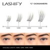 Lashify Curl 12mm Gossamer Eyelash Extensions Refill in Ombre Green,