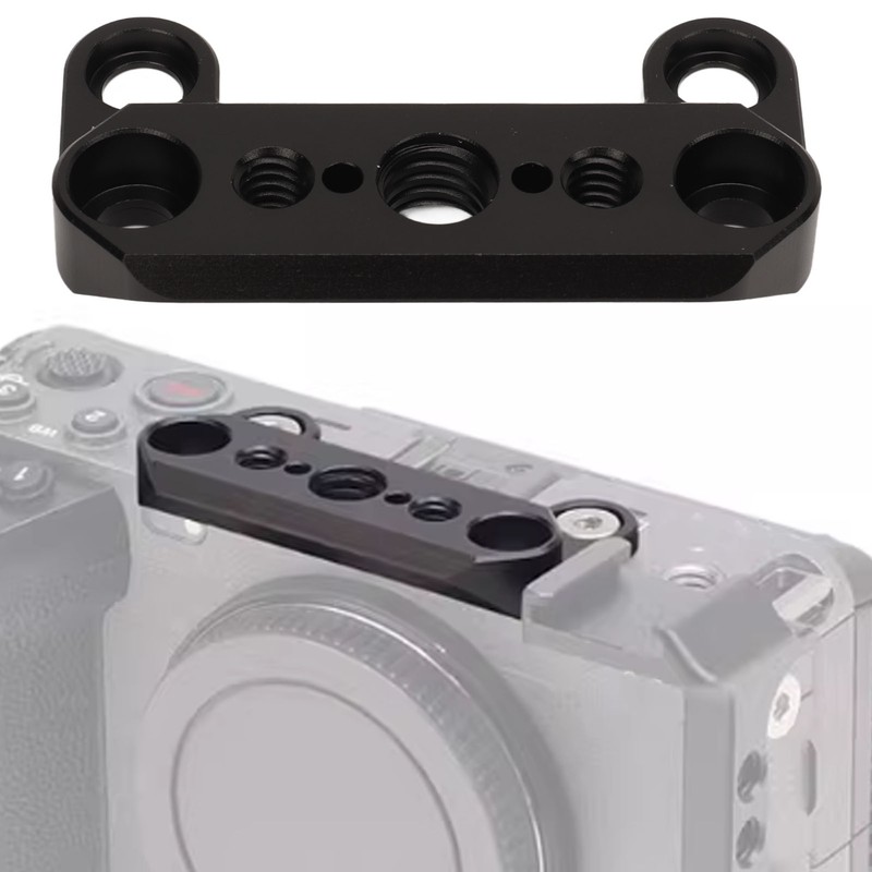 Camera Top Plate for FX3 FX30 Camera Aluminum Alloy Camera