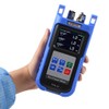 SC/APC PON Optical Power Meter, 1310/1490/1550nm Fiber Optic Power Tester,
